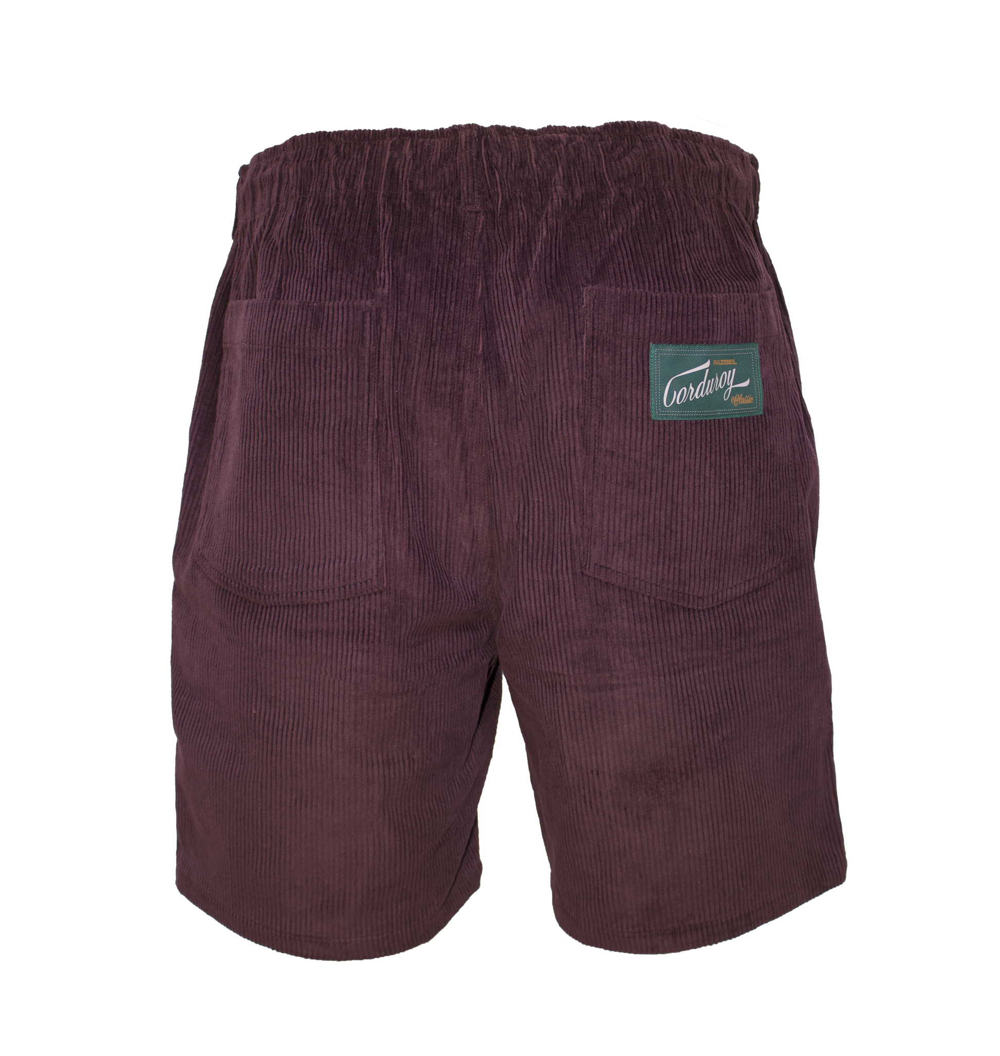 Classic Corduroy Maroon Shorts