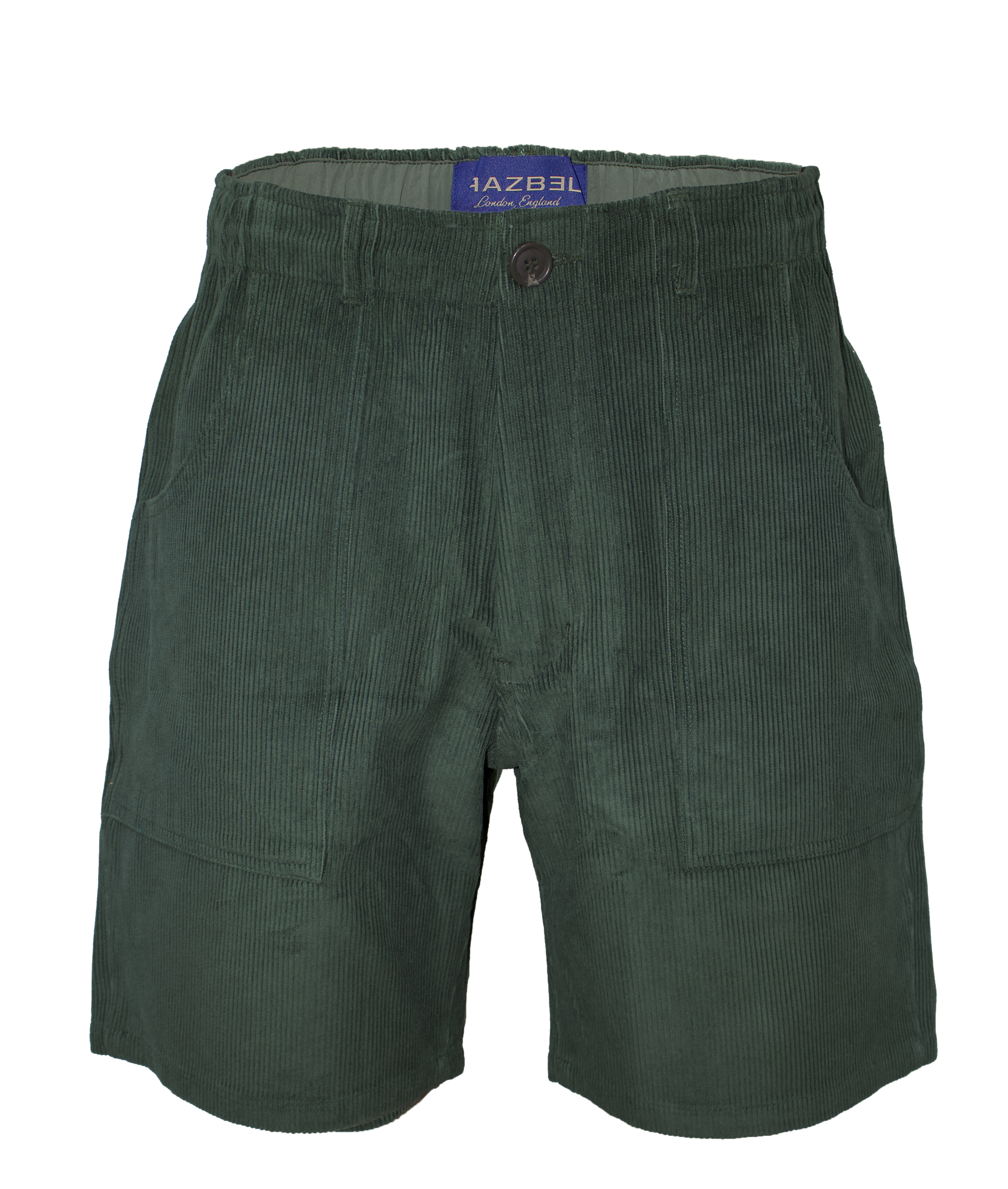 Classic Corduroy Olive Shorts