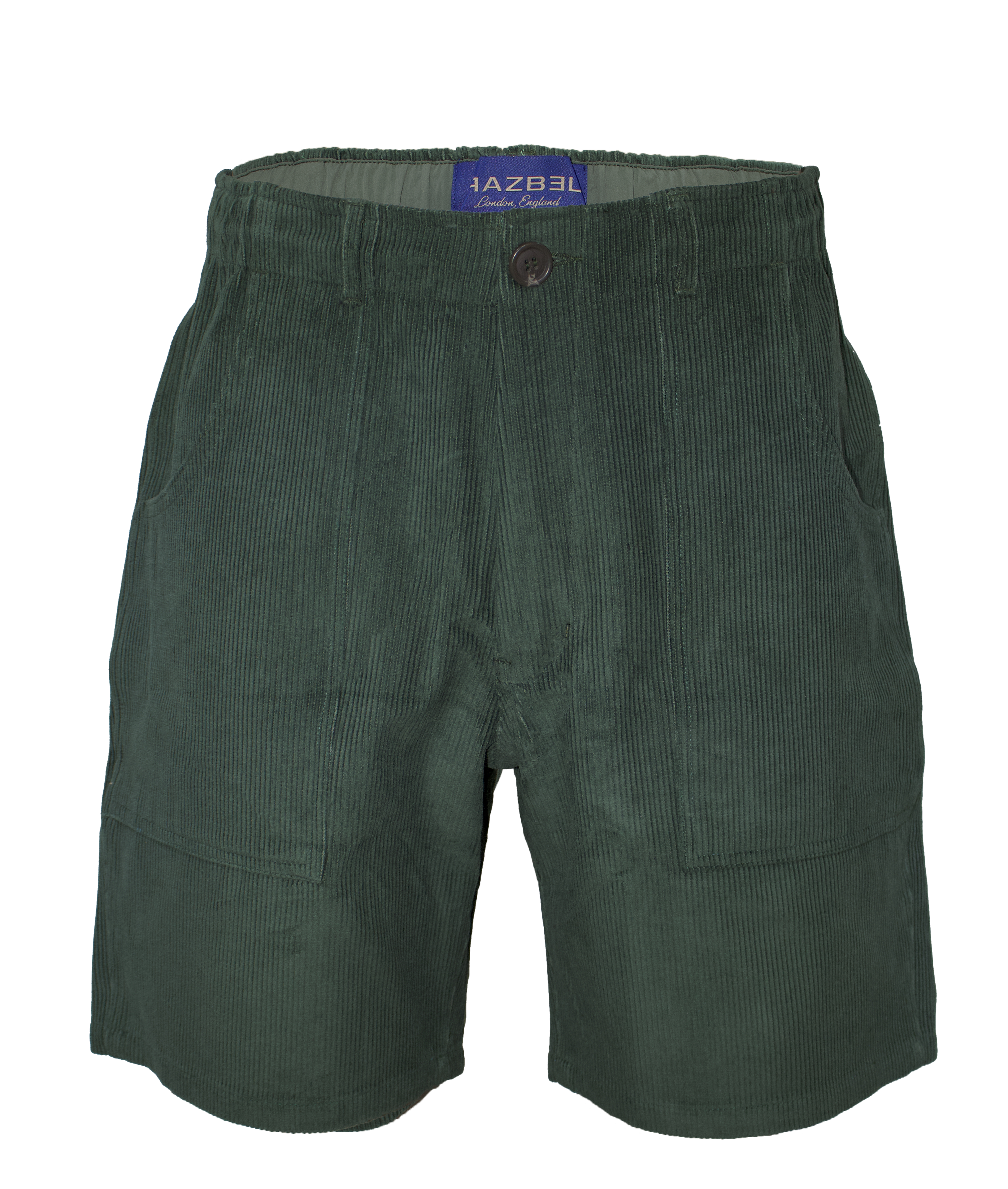 Classic Corduroy Olive Shorts