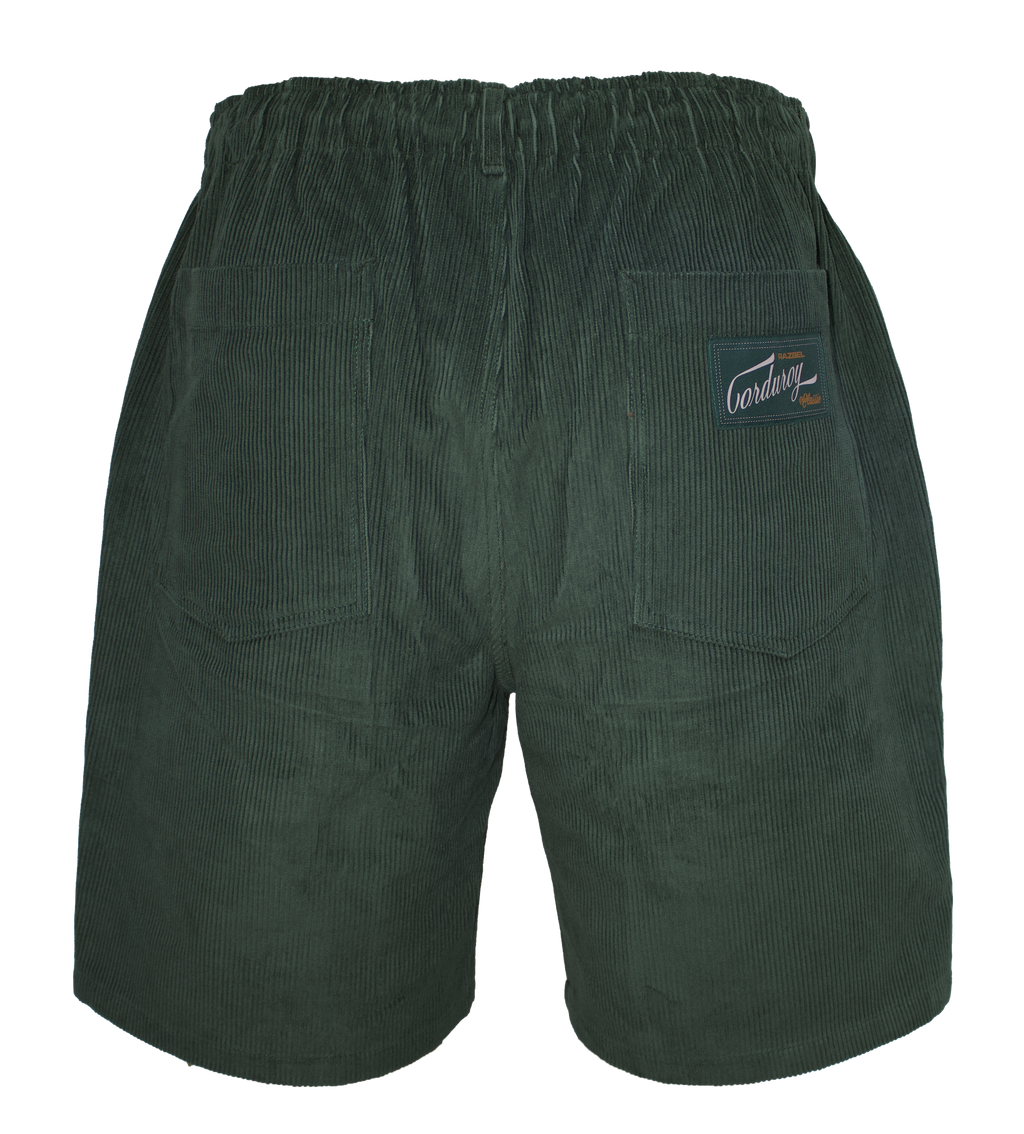 Classic Corduroy Olive Shorts