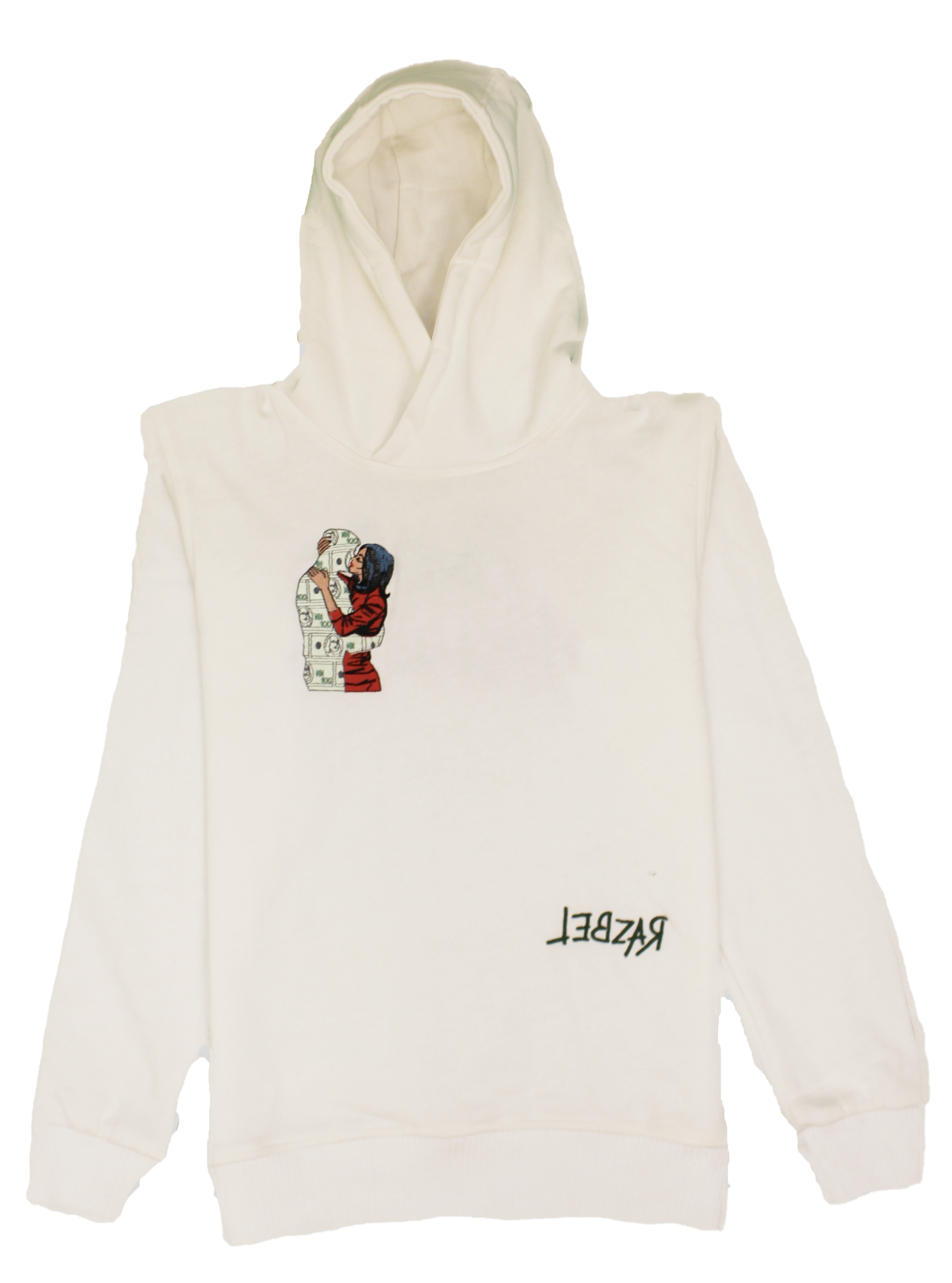 Socially-Materialistic Embroidery Hoodie
