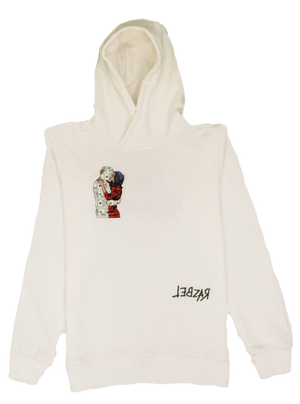 Socially-Materialistic Embroidery Hoodie