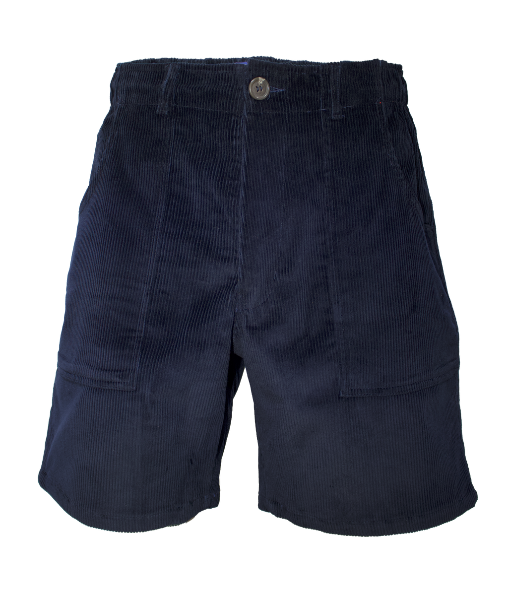 Classic Corduroy Navy Shorts