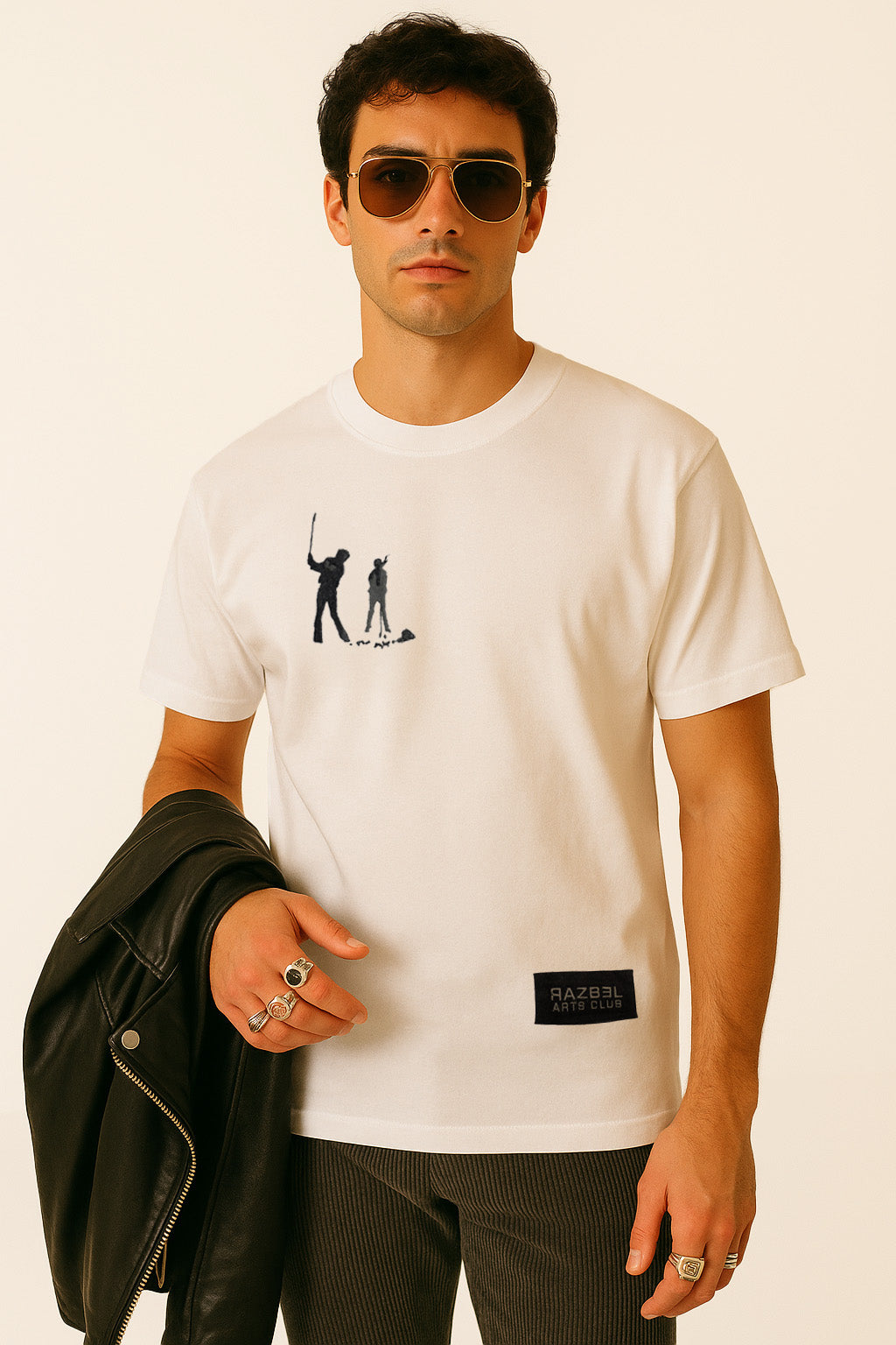 Golf Club Embroidery T-Shirt