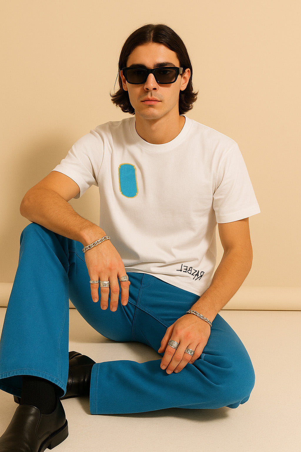 Identification Embroidery T-Shirt