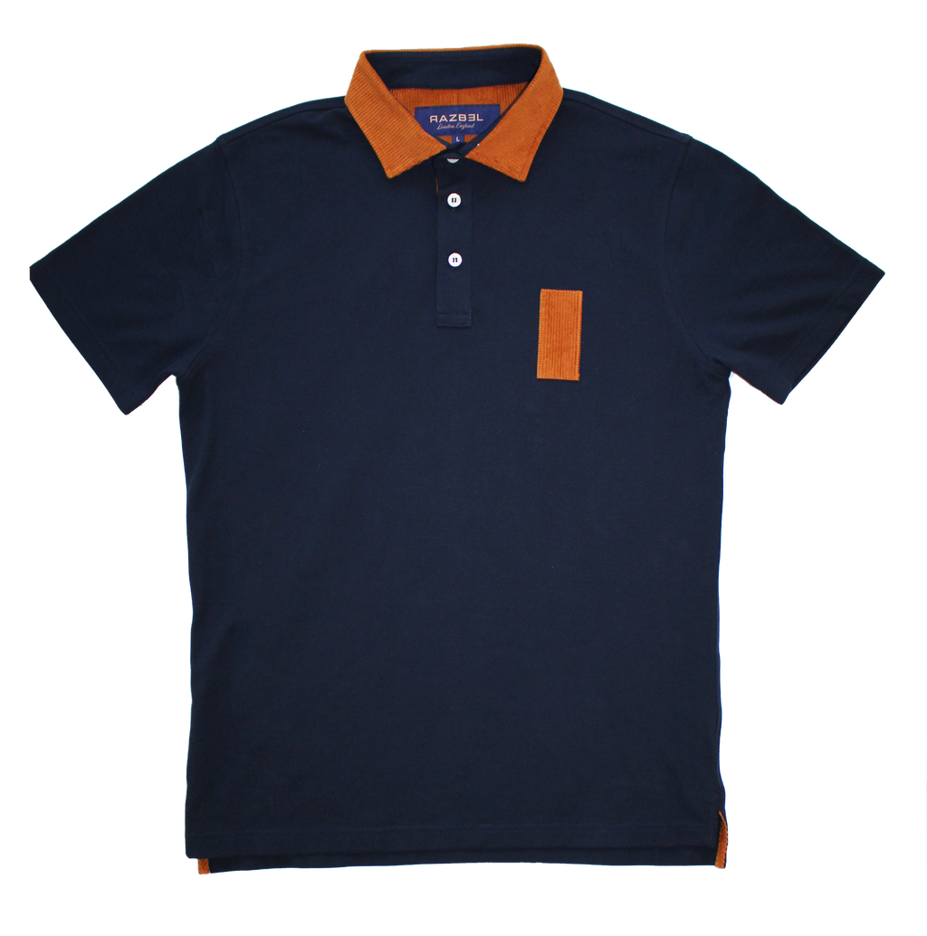 Textura Unius Marine Polo