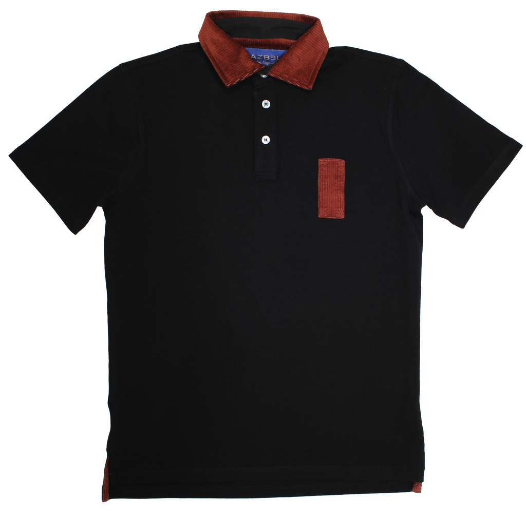 Textura Unius Noir Polo