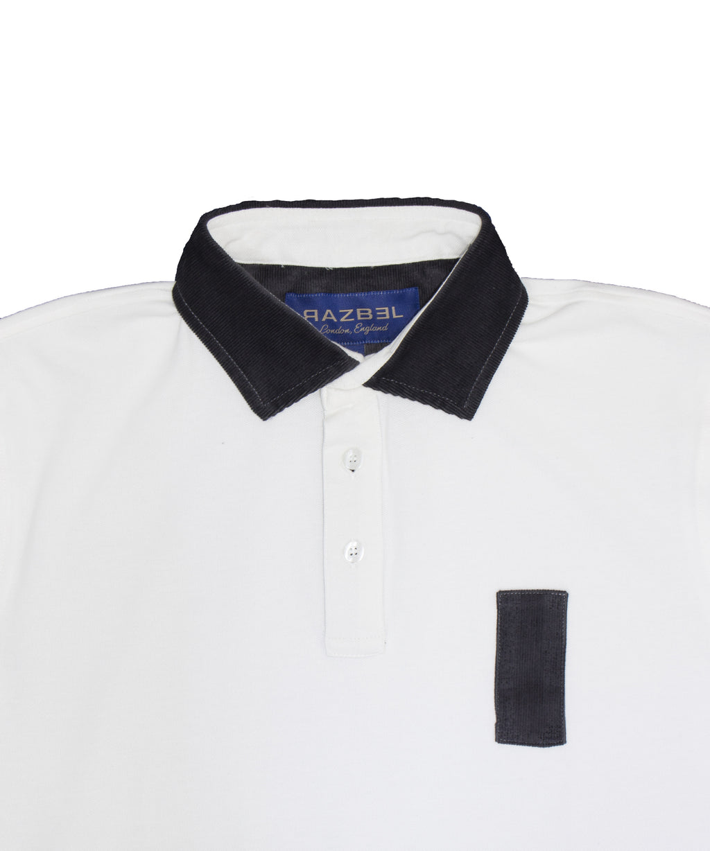Textura Unius Blanc Polo