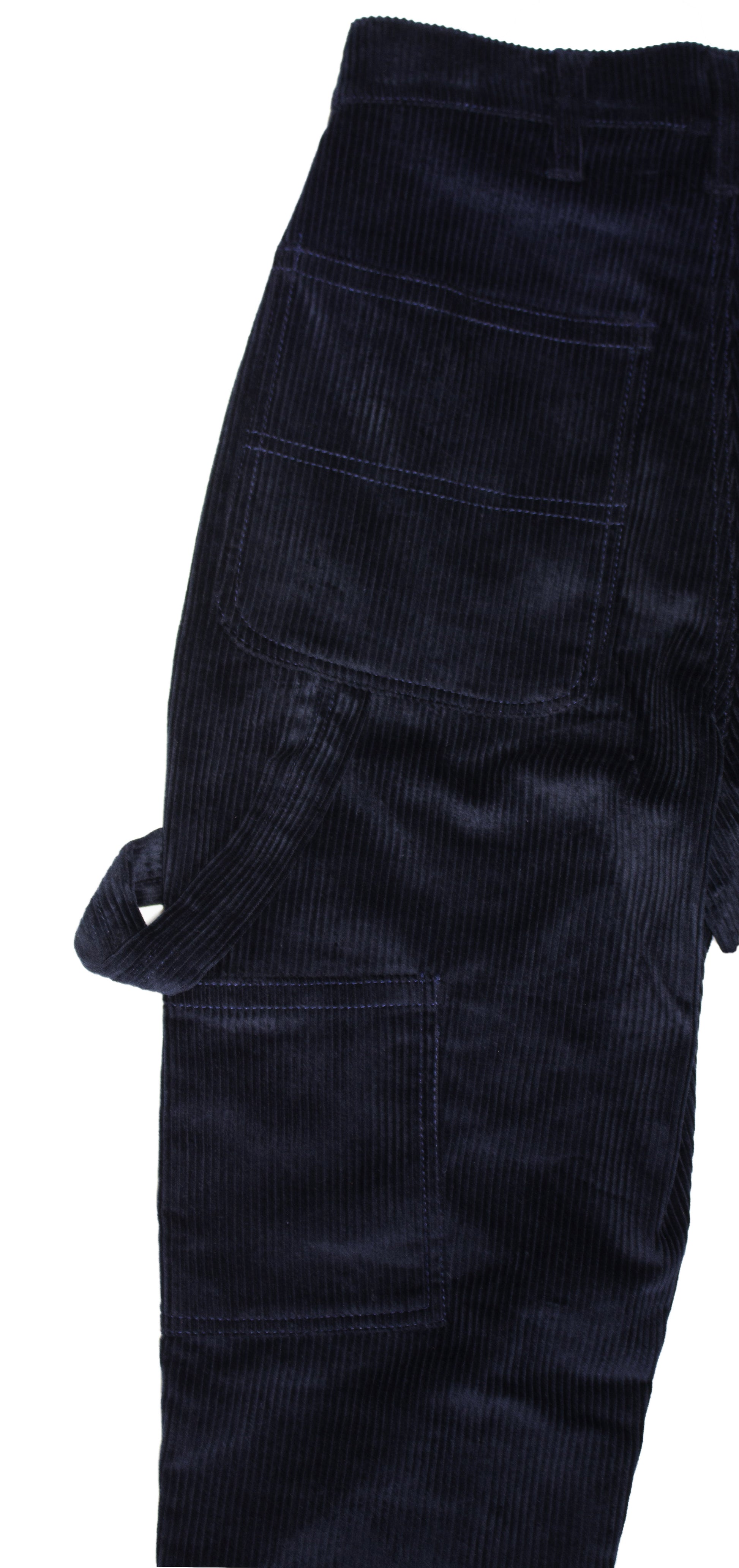 Classic Corduroy Panel Flared Trousers