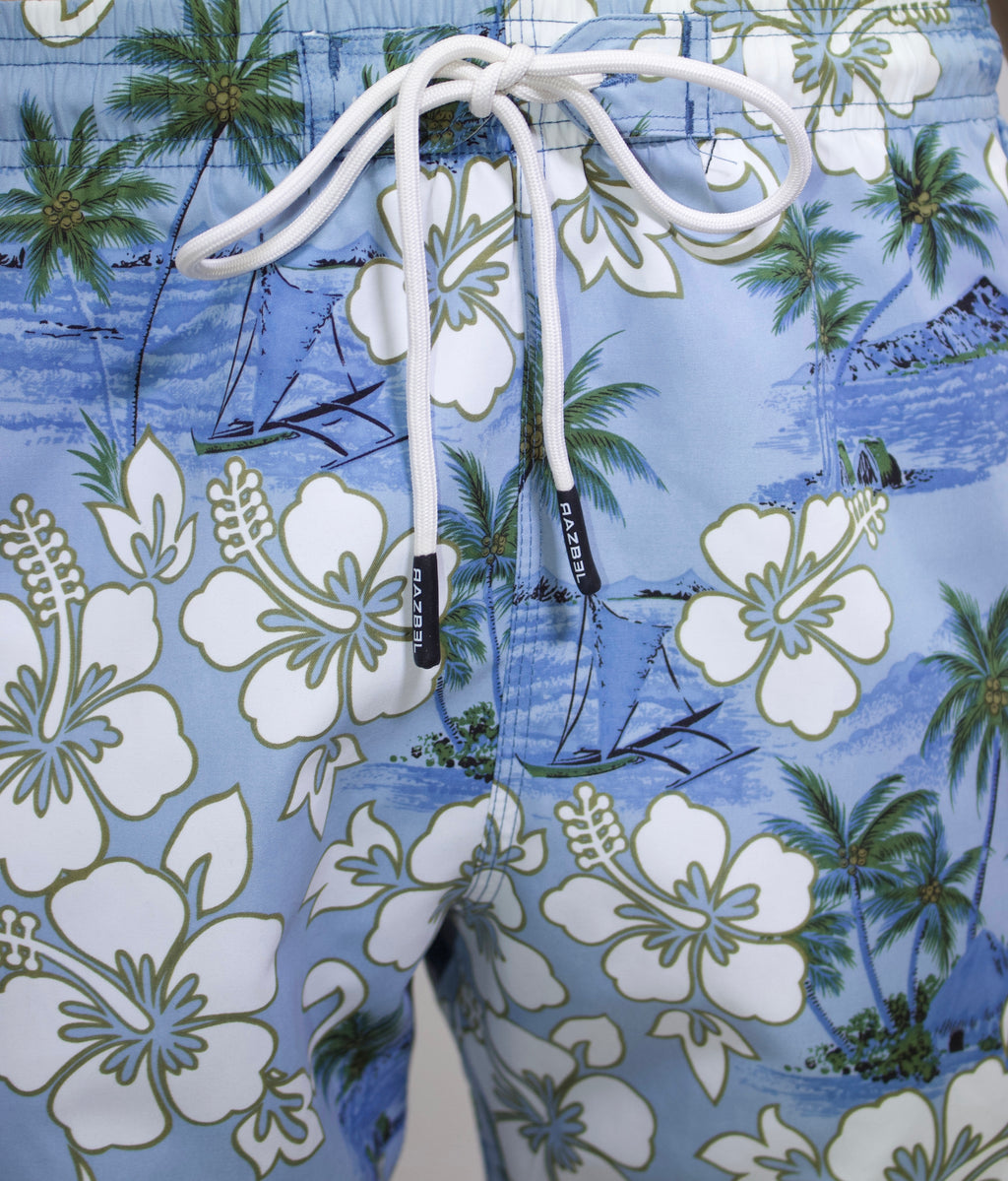 Sailors Dream Printed Swim Shorts
