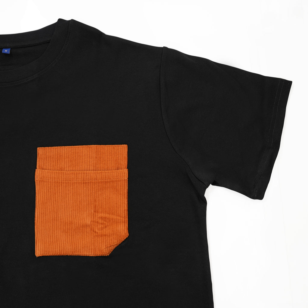 Corduroy Pocket T-Shirt