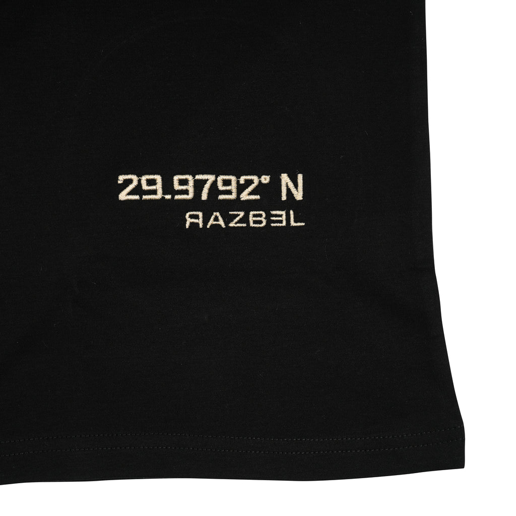 LUX GRID 29.9792° Embroidery T-Shirt